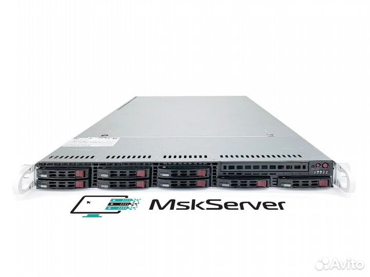 Сервер Supermicro 1028R-TDW 2x E5-2696v4 64Gb