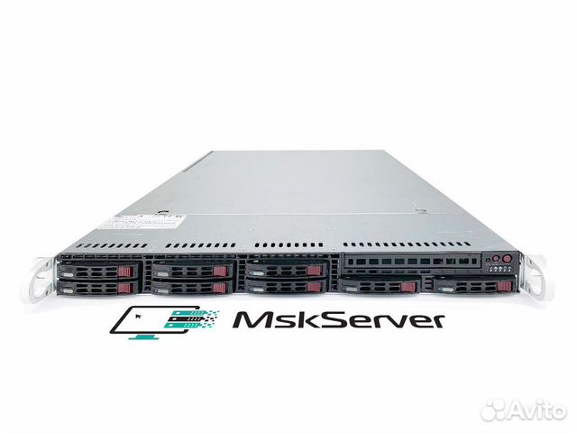 Сервер Supermicro 1028R-TDW 2x E5-2696v4 64Gb