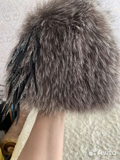 Шапка зимняя меховая женская