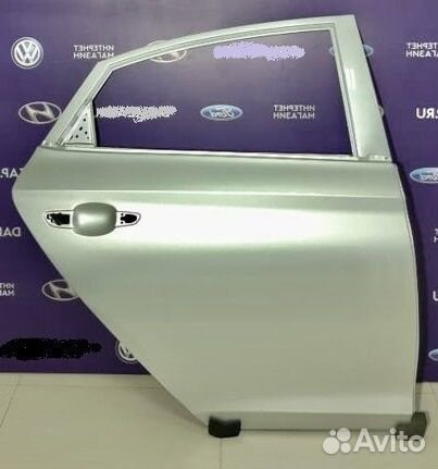 Дверь задняя Hyundai Solari2017-2023 серебр правая