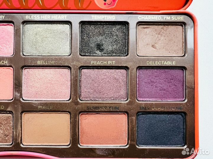 Палетка теней Too Faced Sweet Peach
