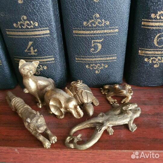 Коллекция мини статуеток бронза