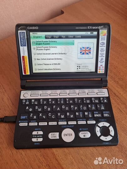Casio EX-word электронный словарь переводчик