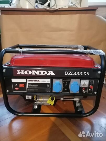 Генератор бензиновый honda eg 5500cxs