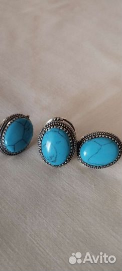 Серьги серебро