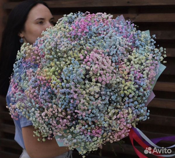 Гипсофила букет цветы