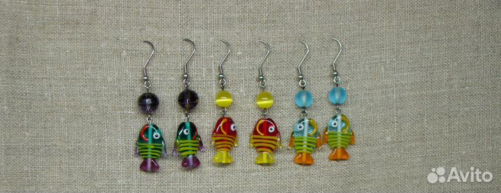 Серьги детские 