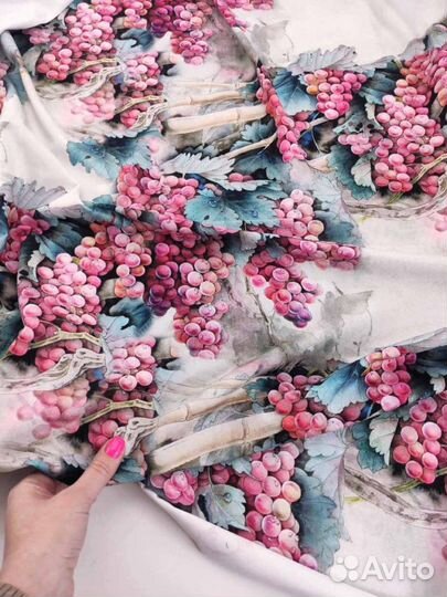 Лоза (виноград) кулирная гладь