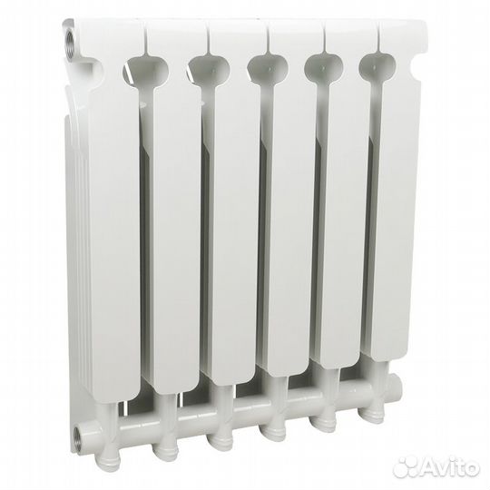 Радиатор алюминиевый Radena 500/85, 6 секций