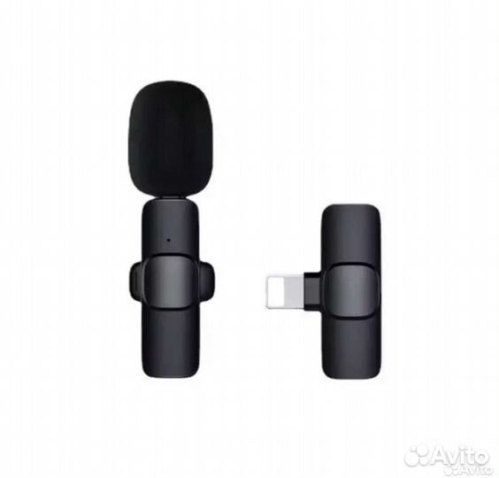 Петличный беспроводной микрофон K8