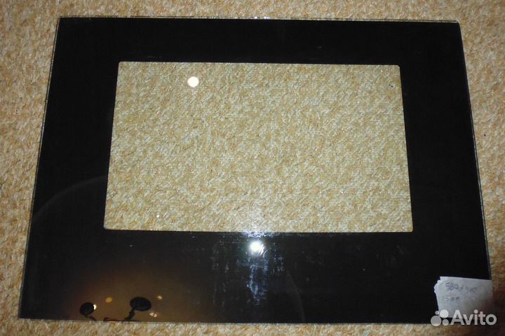 Внешнее стекло gefest Брест 1457 580 x 440 мм. чер