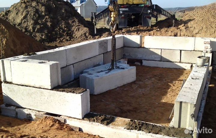 Фундаментные блоки 24.4.6 и др.размеры