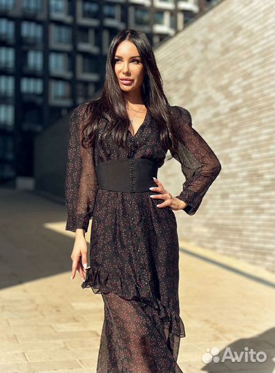 Платье черное