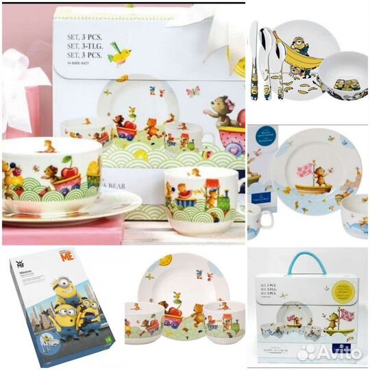 Набор детской посуды Villeroy & Boch новый