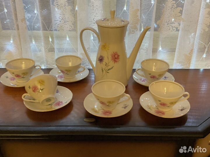 Кофейный сервиз ГДР СССР