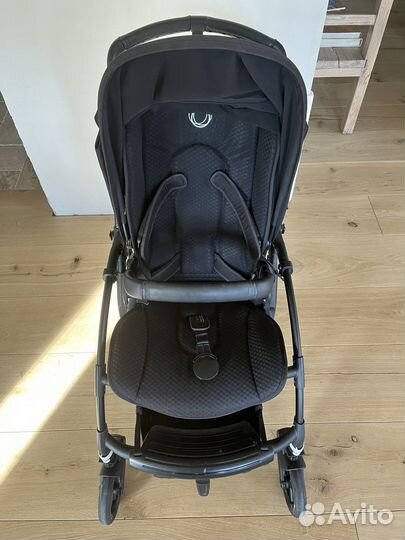 Коляска Bugaboo bee 6+ люлька+ подстаканник+лыжи
