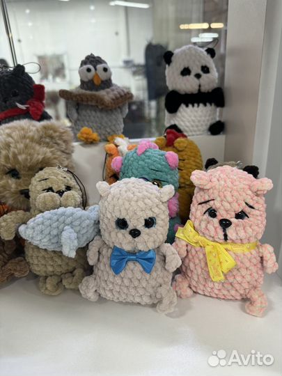 Вязанные игрушки ручной работы