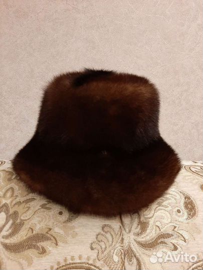 Шляпа шапка норковая женская