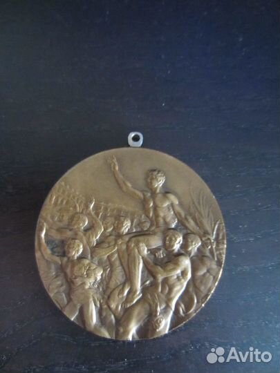 Медаль наградная Олимпиада 1956 Мельбурн оригинал