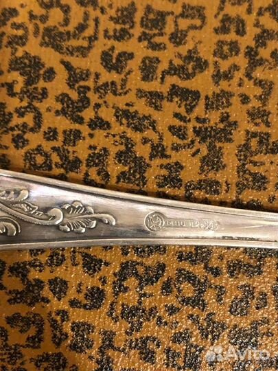 Набор столовых приборов мельхиор