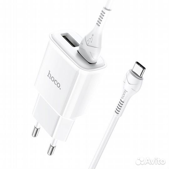 Зарядное устройство hoco C88A Star 2*USB + Кабель