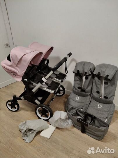 Коляска для двойни Bugaboo donkey3, 2 в 1