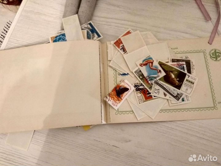 Почтовые марки СССР, альбом для марок