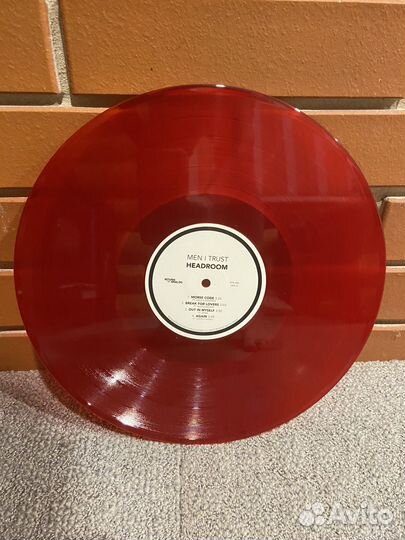 Men i trust-headroom lp. Limited edition Red