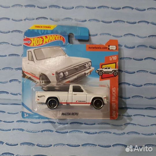 Hot wheels +box Mazda repu hw hot trucks