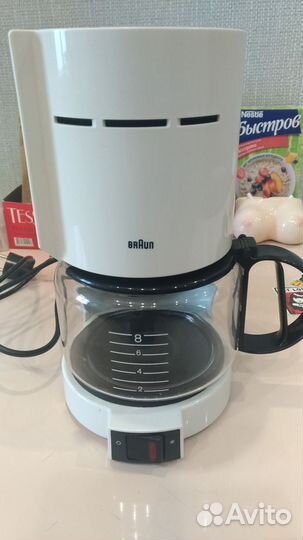 Кофеварка капельная braun