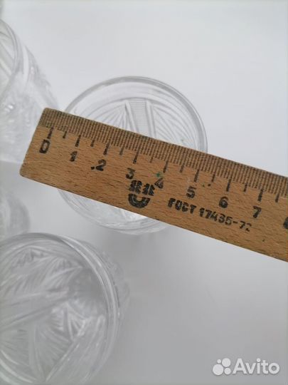 Стопки хрустальные СССР