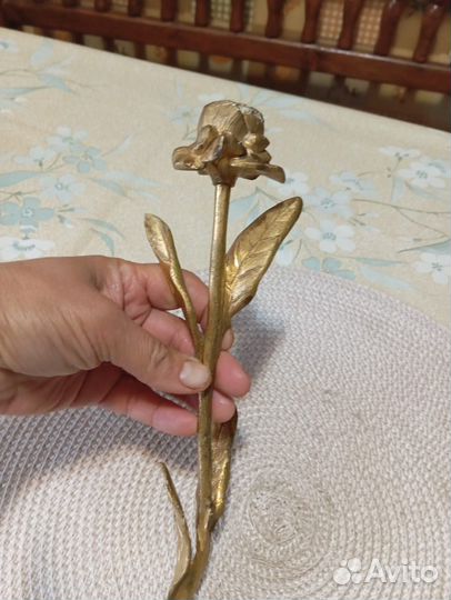 Цветок ручная ковка