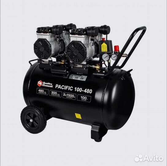 Компрессор воздушный поршневой 100-480