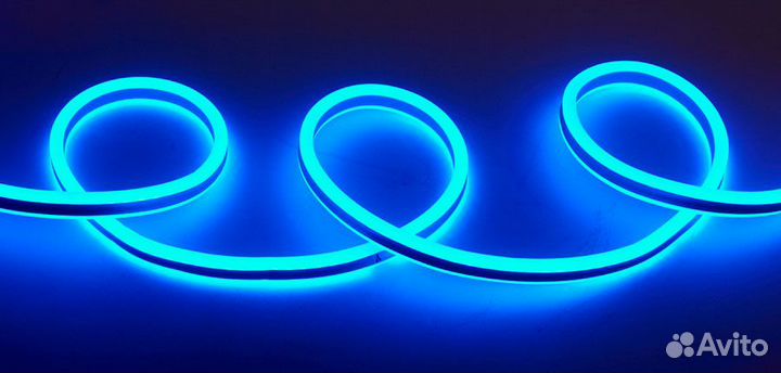 Неон гибкий 8х16мм 8Вт/м IP67 50м в бобине