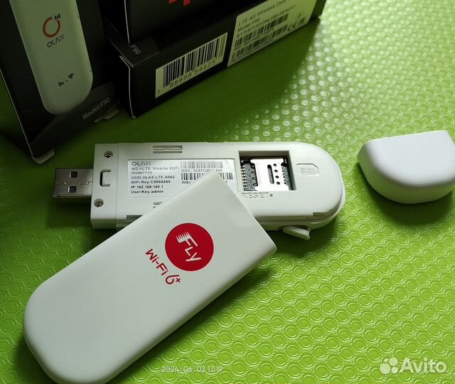 Olax F90. 4g модем с антенными входами/разъёмами