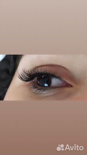 Наращивание ресниц на дому