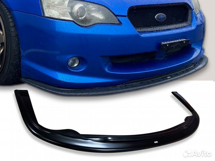 Передний сплиттер, губа Subaru Legacy BL/BP spec B