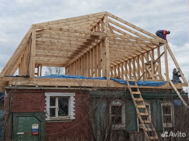 Реконструкция домов, ремонт домов, замена венцов