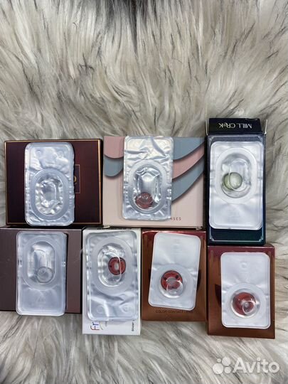 Линзы для глаз цветные