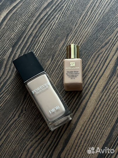 Dior и Estee Lauder тональный крем