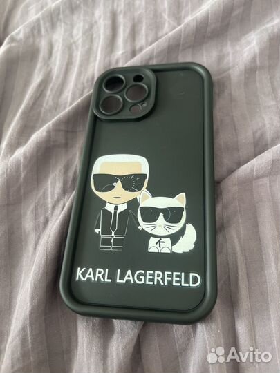 Чехол на iPhone 13 pro max karl lagerfeld