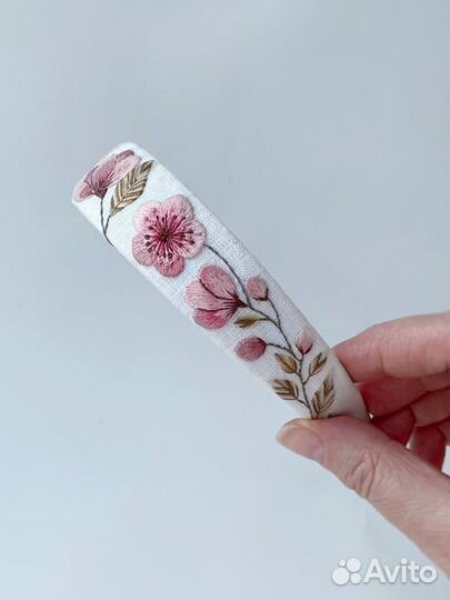 Ободок для волос ручной работы