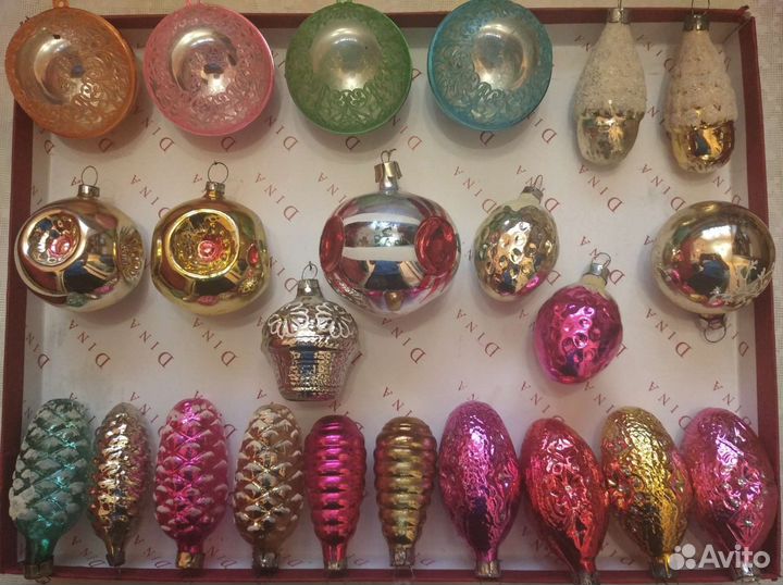 Ёлочные игрушки.винтаж