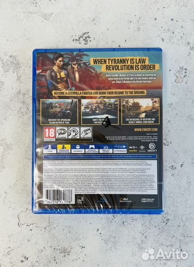 Farcry 6 ps4 диск новый