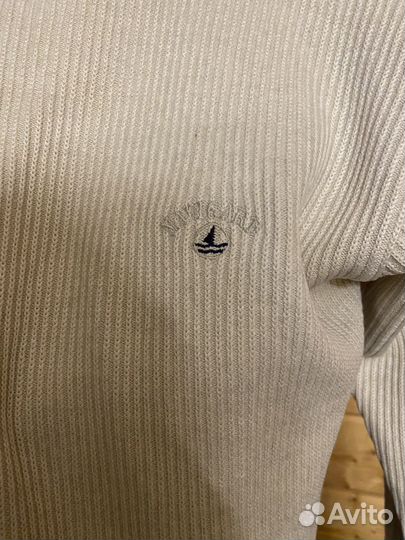 Кропнутый трикотажный свитер