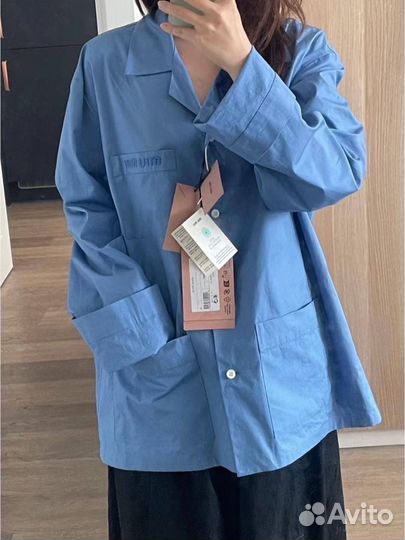 Рубашка Miu Miu