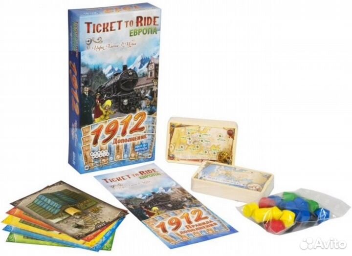 Ticket to Ride. Европа: 1912