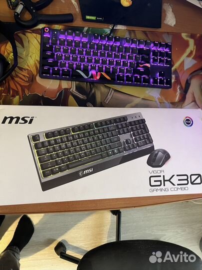 Игровая клавиатура msi vigor gk30