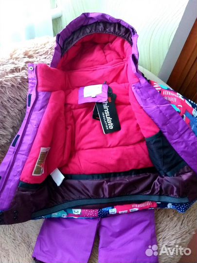 Зимний костюм для девочки 104