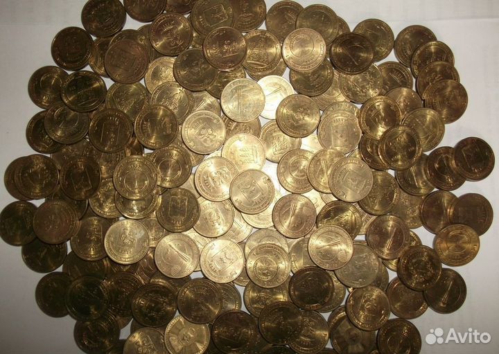 Юбилейные монеты России (10 рублей)